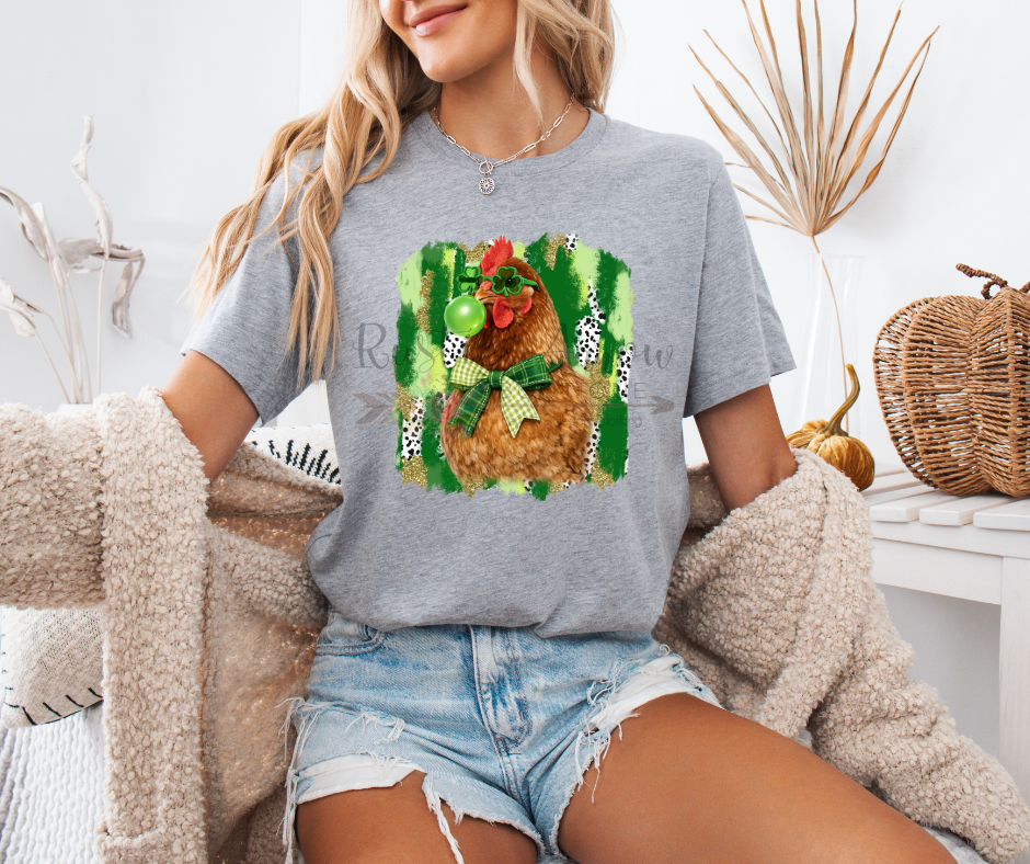 St. Patrick's Day Brown Hen