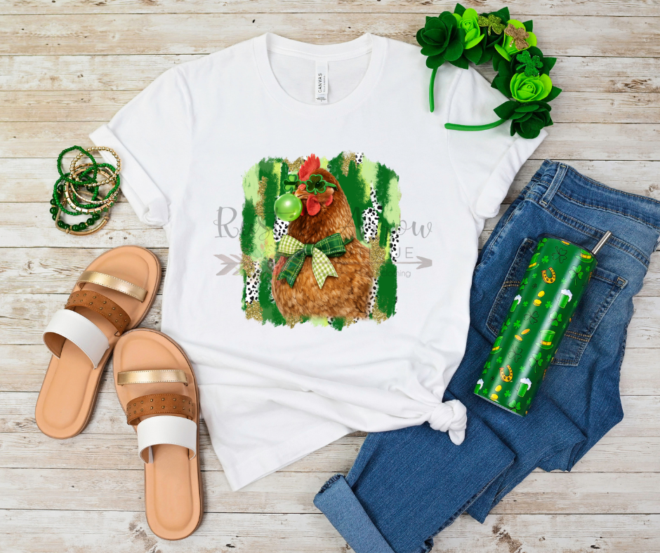 St. Patrick's Day Brown Hen
