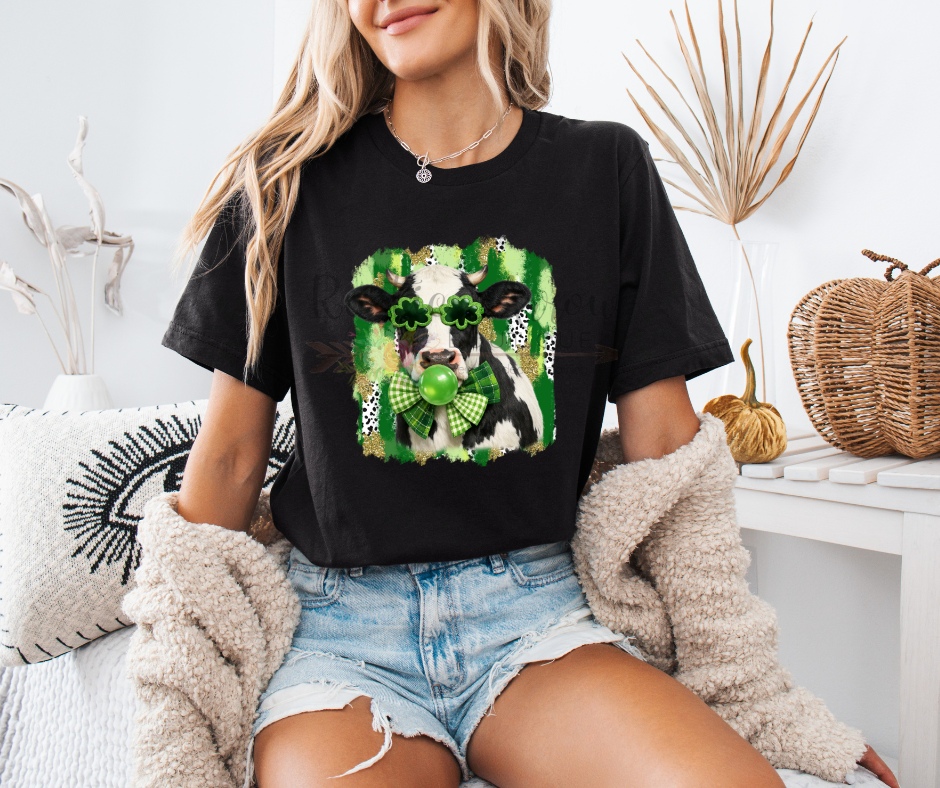 St. Patrick's Day Cow