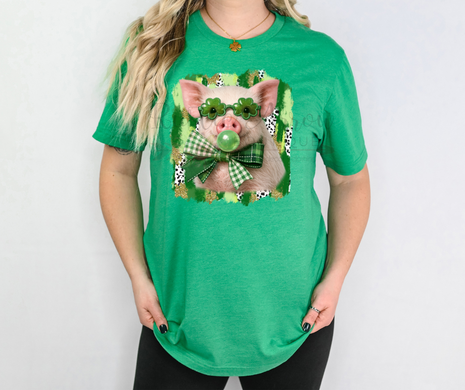 St. Patrick's Day Pig