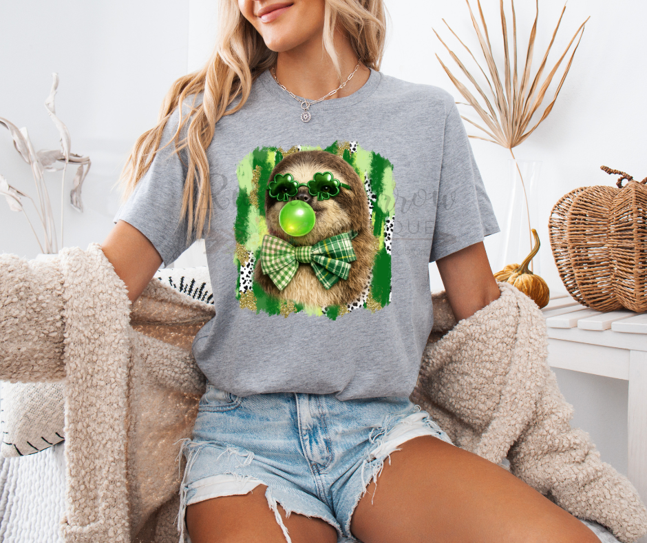 St. Patrick's Day Sloth