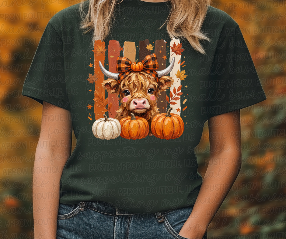 Striped Fall Cow