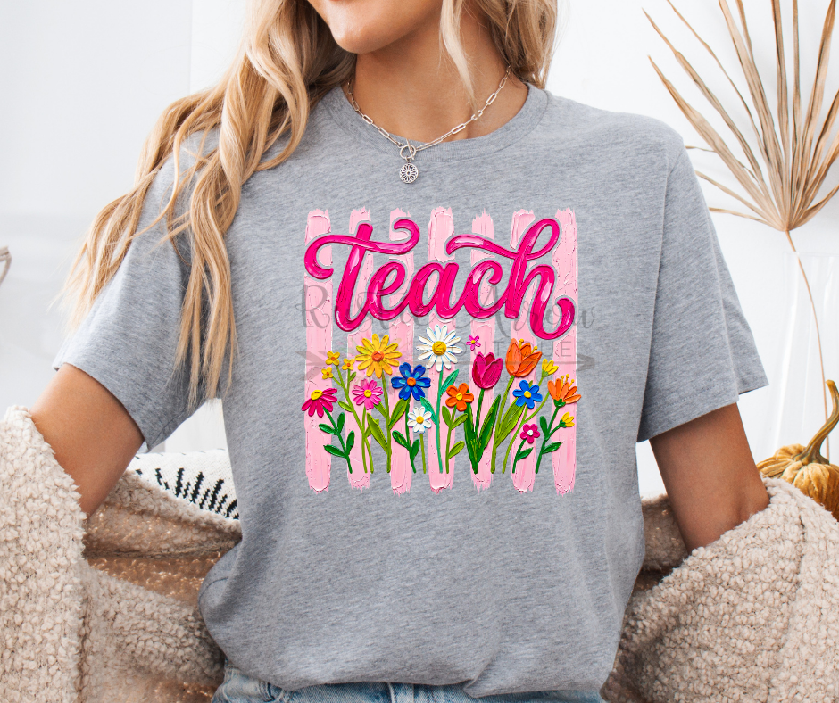 Striped Teacher Wildflowers