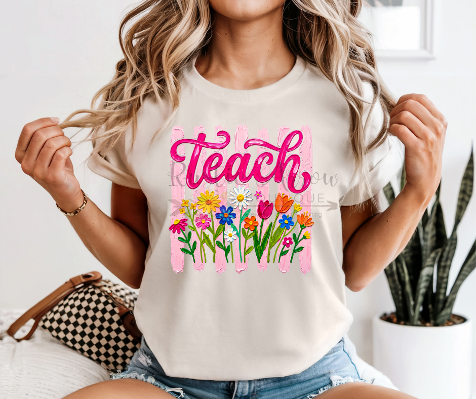 Striped Teacher Wildflowers