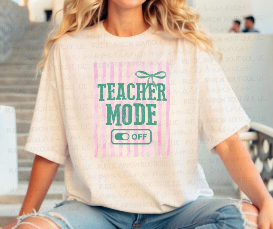 Striped Teacher Mode Off