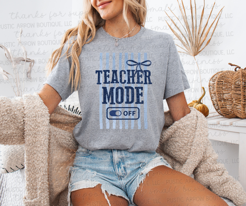 Striped Teacher Mode Off