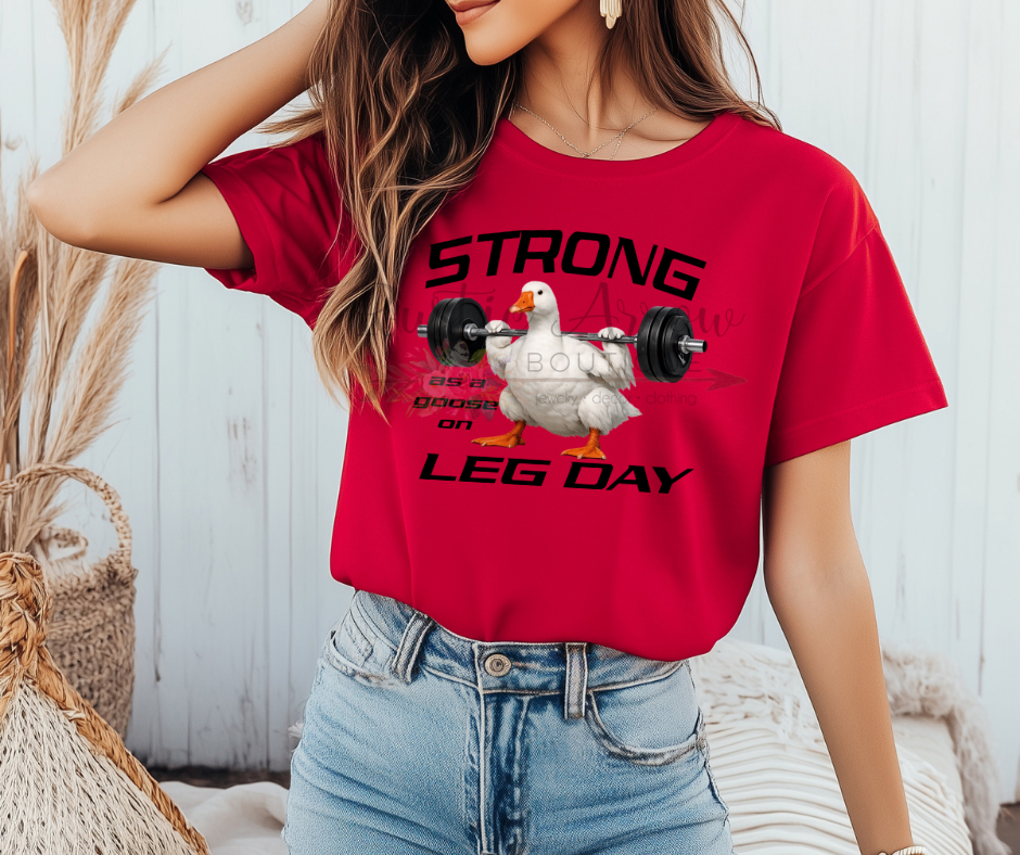 Strong as a Goose on Leg Day