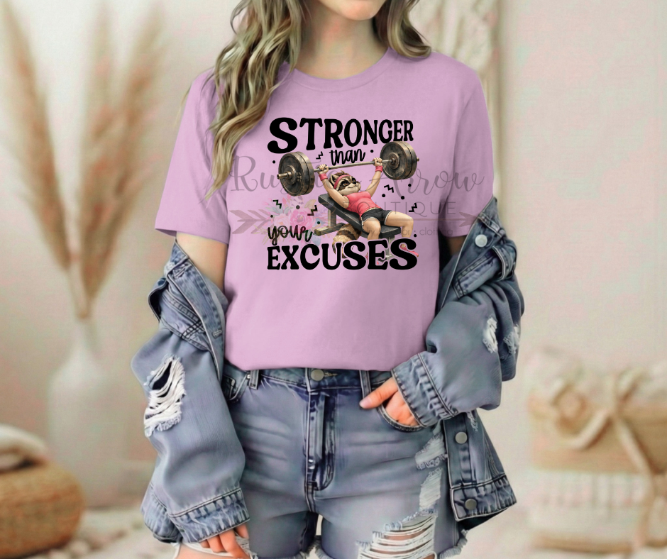 Stronger Than Your Excuses