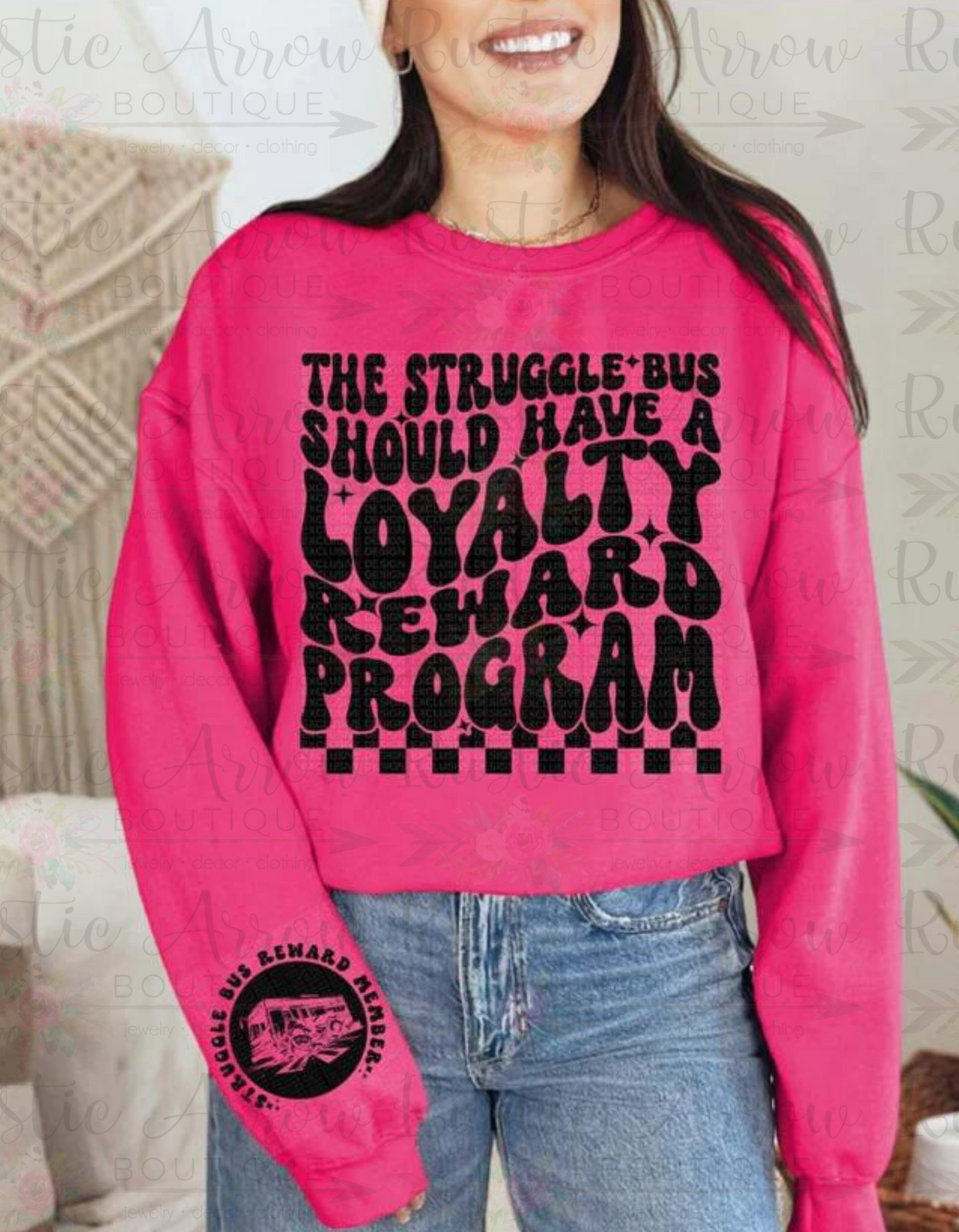 Struggle Bus Reward Program-Short Sleeve