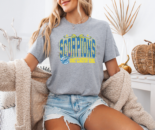 Sunset Elementary School Scorpions with Bow