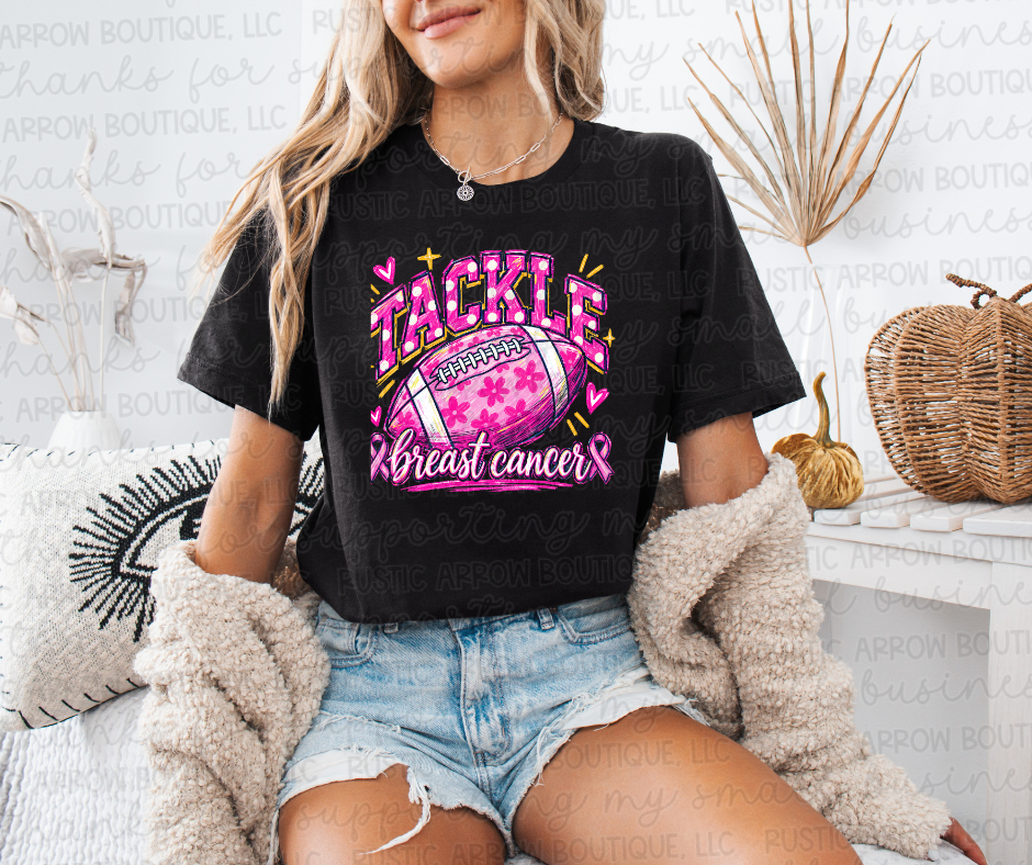 Tackle Breast Cancer Football