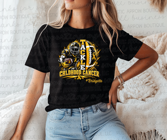 Tackle Childhood Cancer #Bridgette
