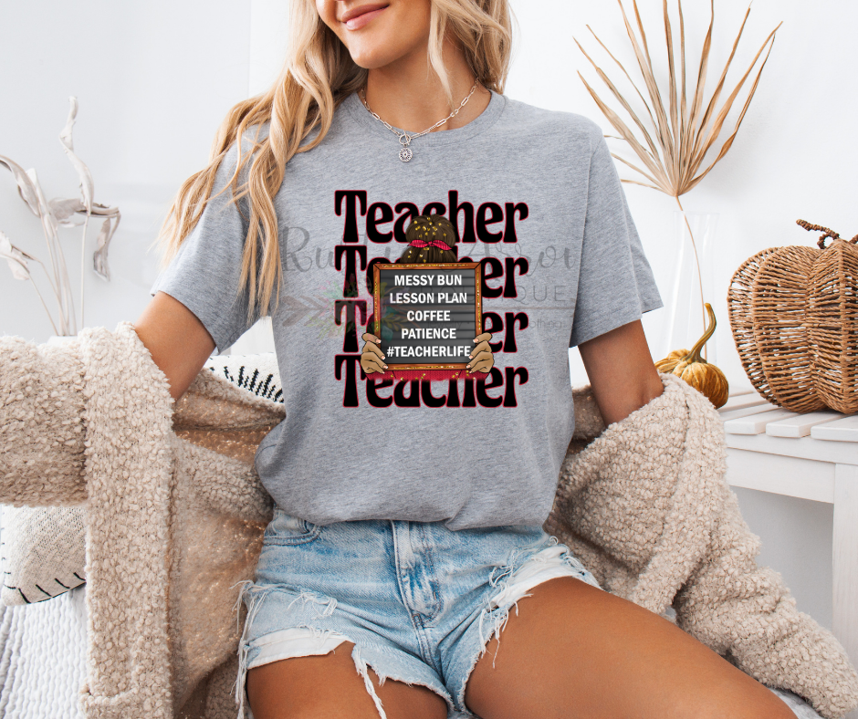 Teacher Life Brunette