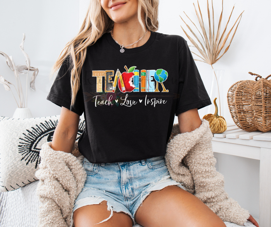 Teacher Teach Love Inspire
