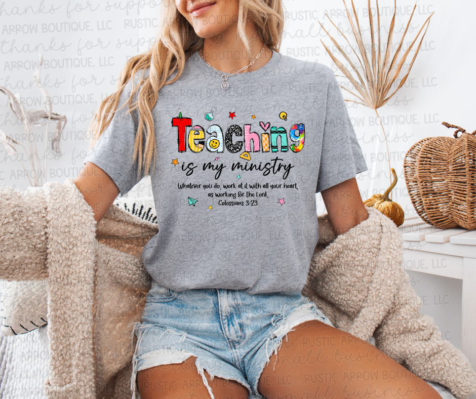 Teaching is my Ministry