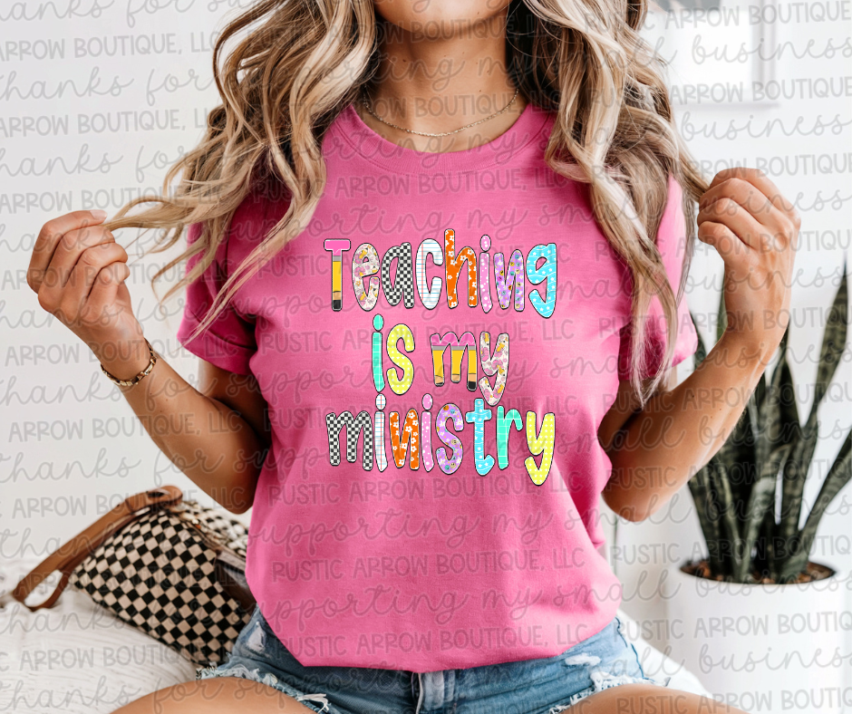 Teaching is my Ministry