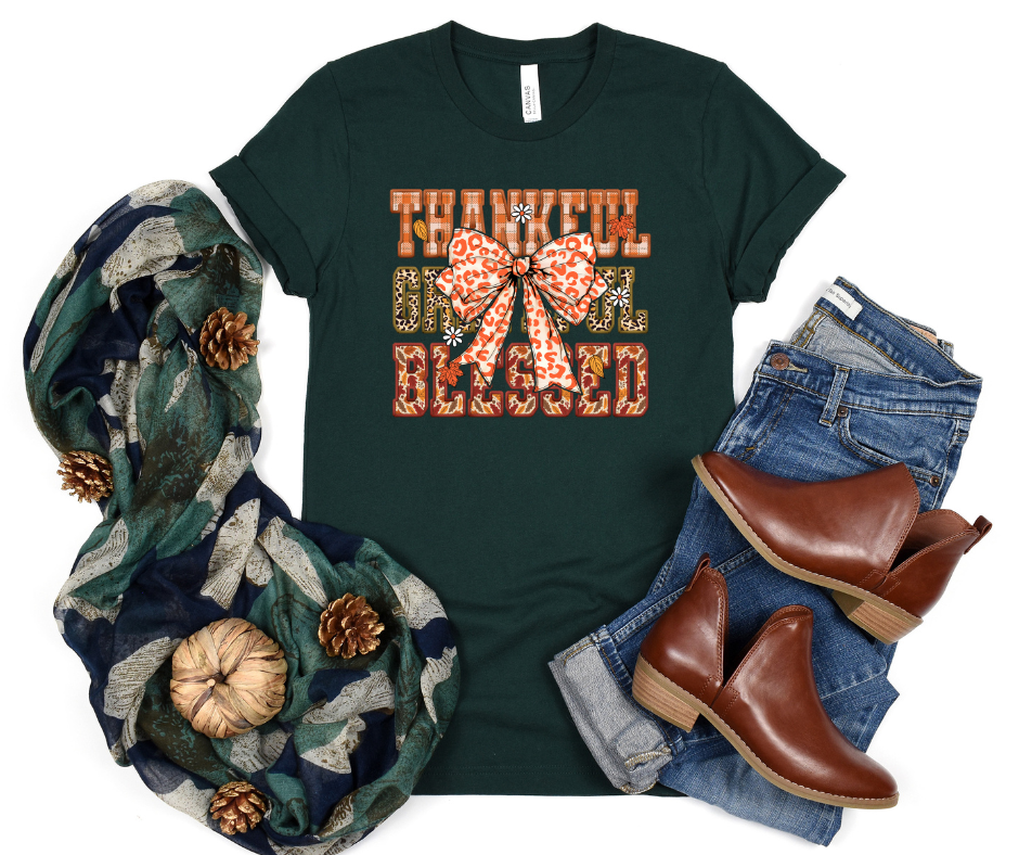 Thankful Grateful Blessed