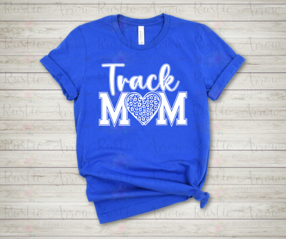 Track Mama Leopard Heart