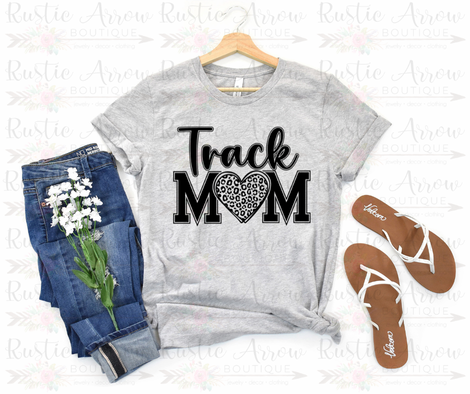 Track Mama Leopard Heart