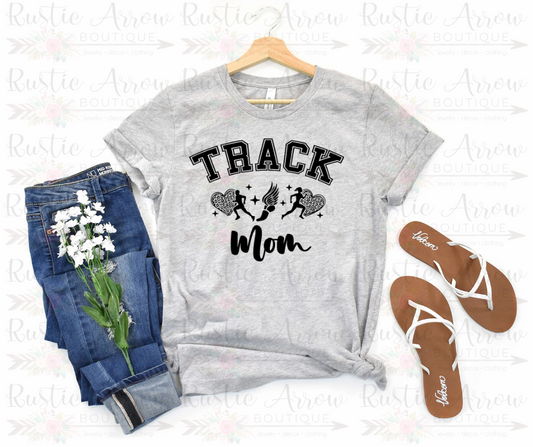 Track Mom Hearts