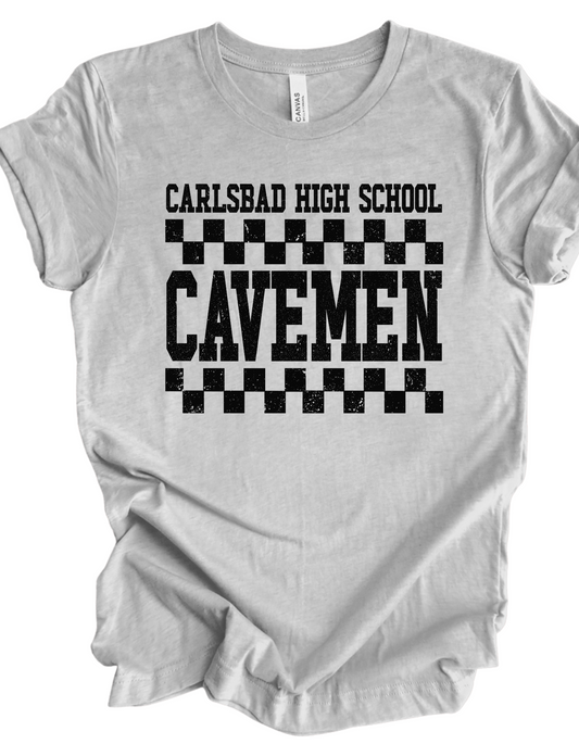 Carlsbad Cavemen Checkered-Youth