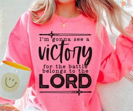 Victory belongs to the Lord