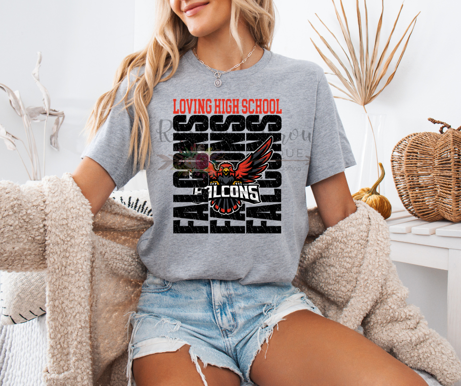 Vintage Grunge Loving Falcons