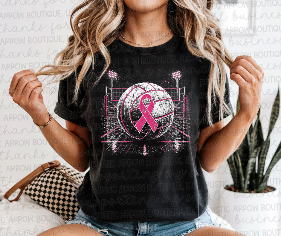 Volleyball Breast Cancer Awareness