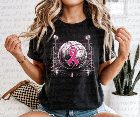 Volleyball Breast Cancer Awareness