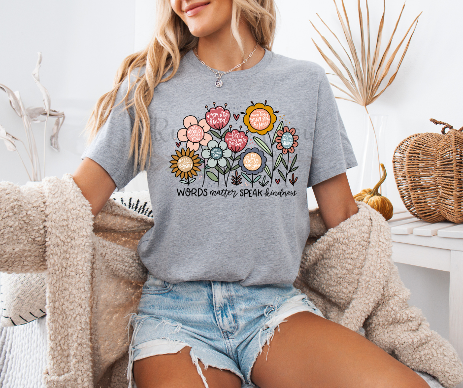 Words Matter Speak Kindness