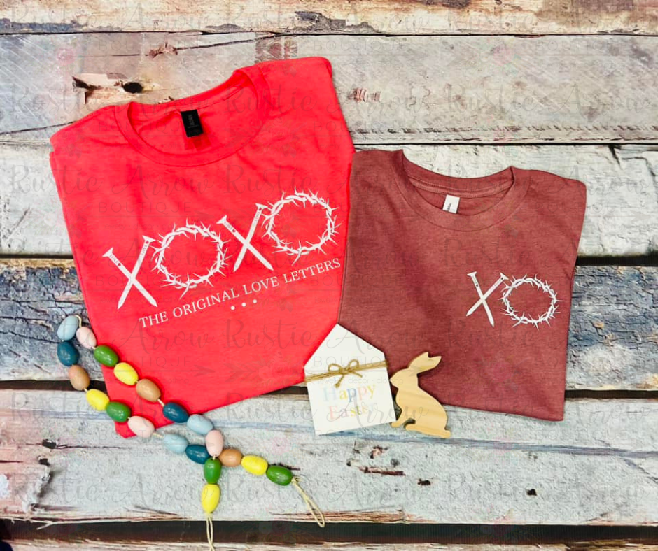 XOXO The original love letters-Front and Back