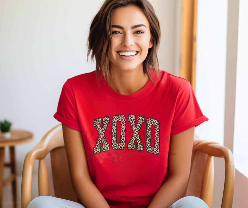 XOXO Leopard Distressed