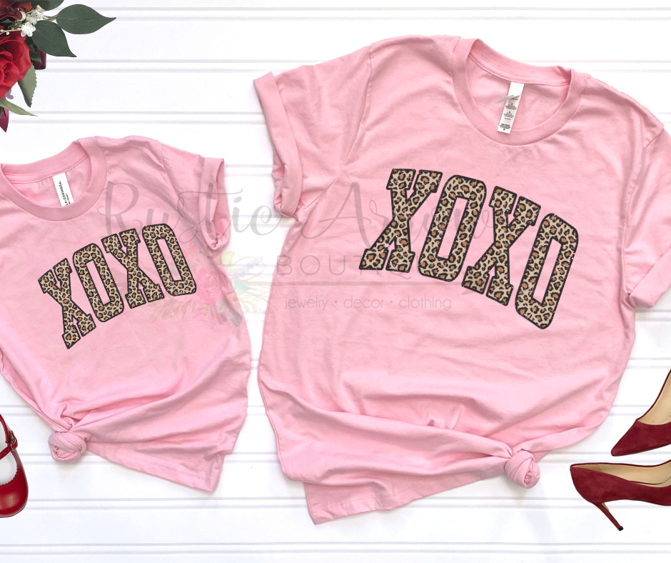 XOXO Leopard Distressed