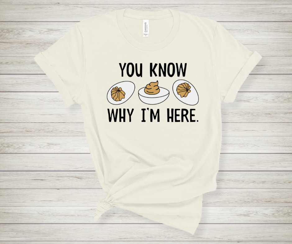 You Know Why I Am Here