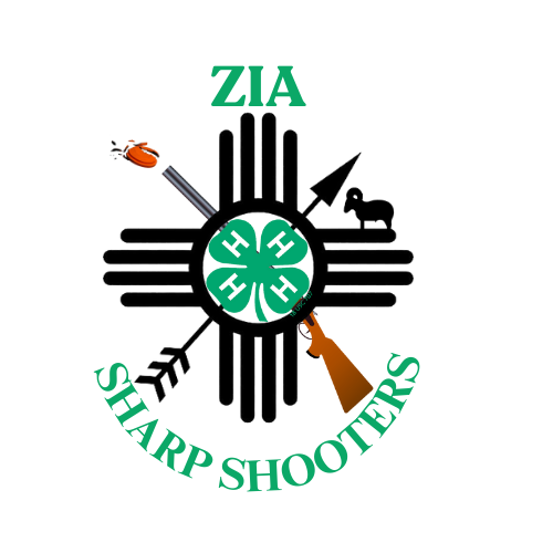 Zia Sharp Shooters Logo up to 11,000 stitches