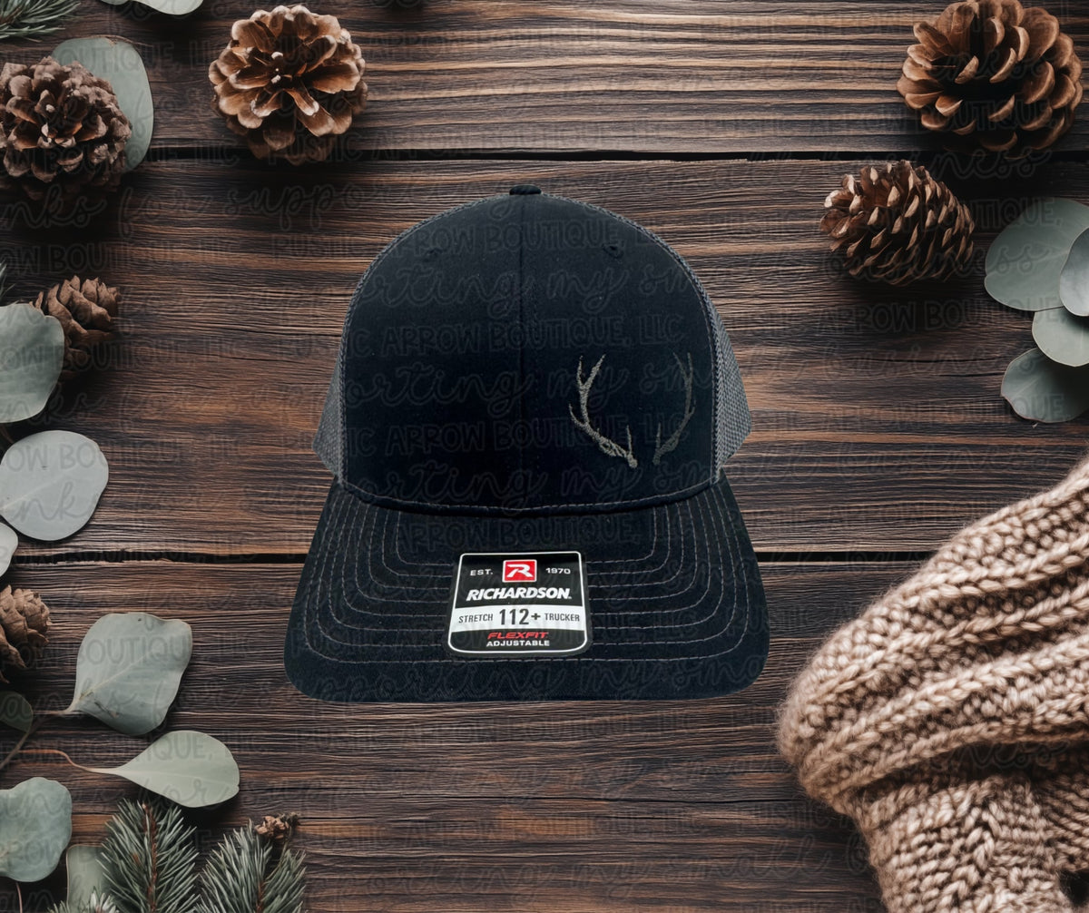 Antlers Embroidered Hat