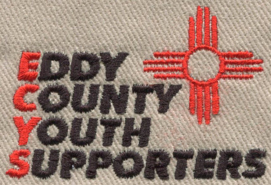 Eddy County Youth Supporters up to 6000 stitches