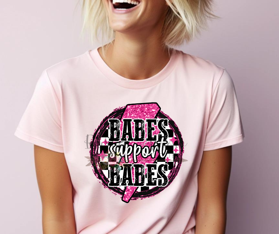 Babes Support Babes Lightening Bolt
