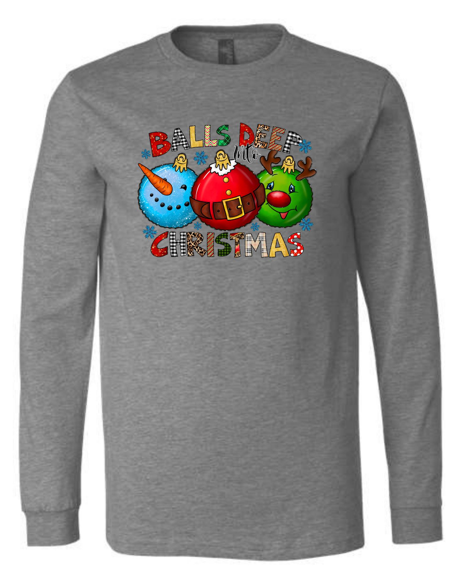 Balls Deep in Christmas-Long Sleeve