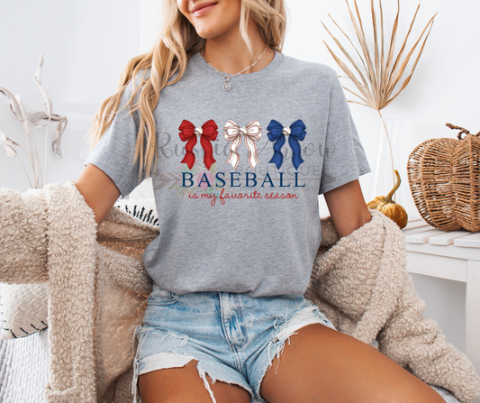 Baseball is my Favorite Season