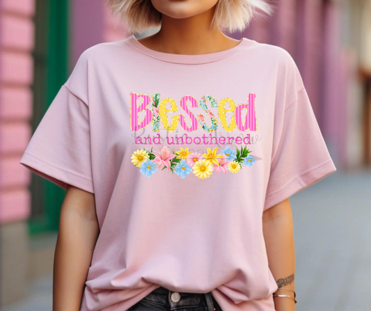 Blessed and Unbothered Floral