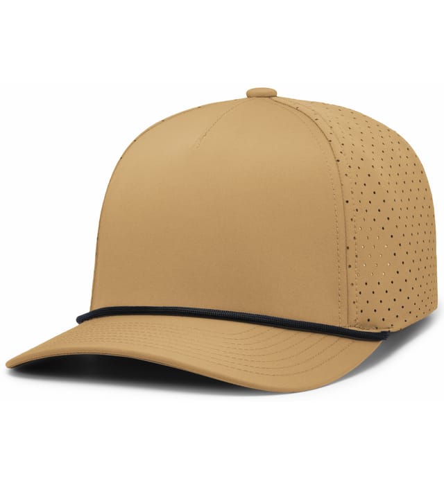 Pacific Headwear Weekender Perforated Snapback Cap