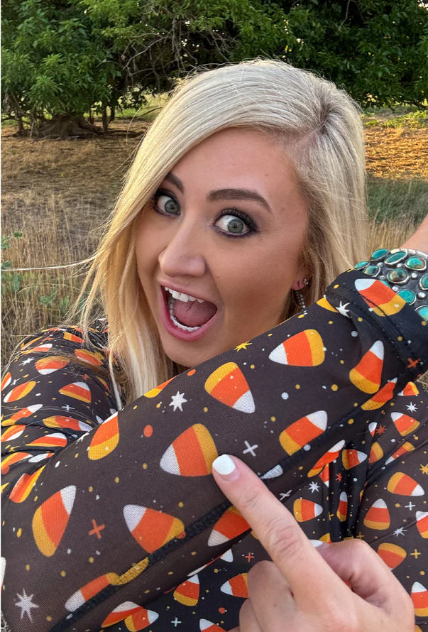 Candy Corn Corral Mesh