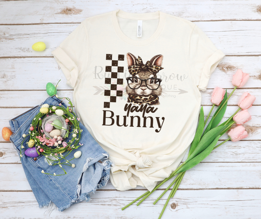 Checkered Leopard Yaya Bunny