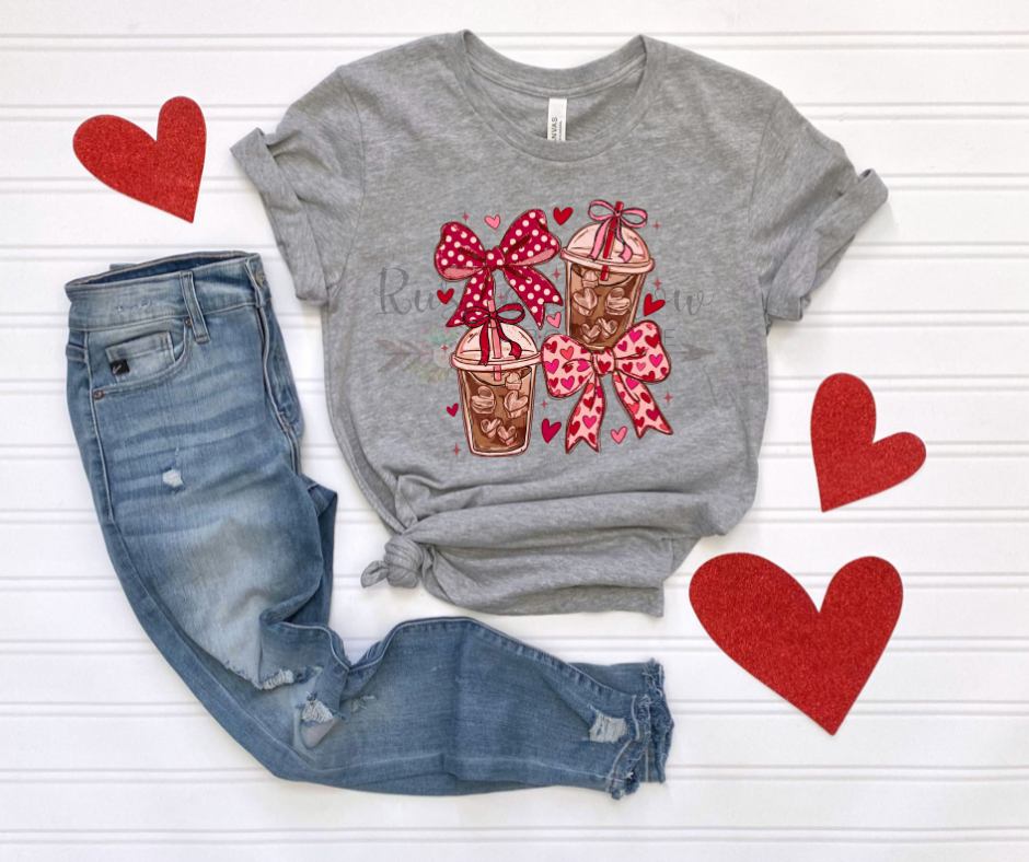 Coquette Valentines Iced Coffee