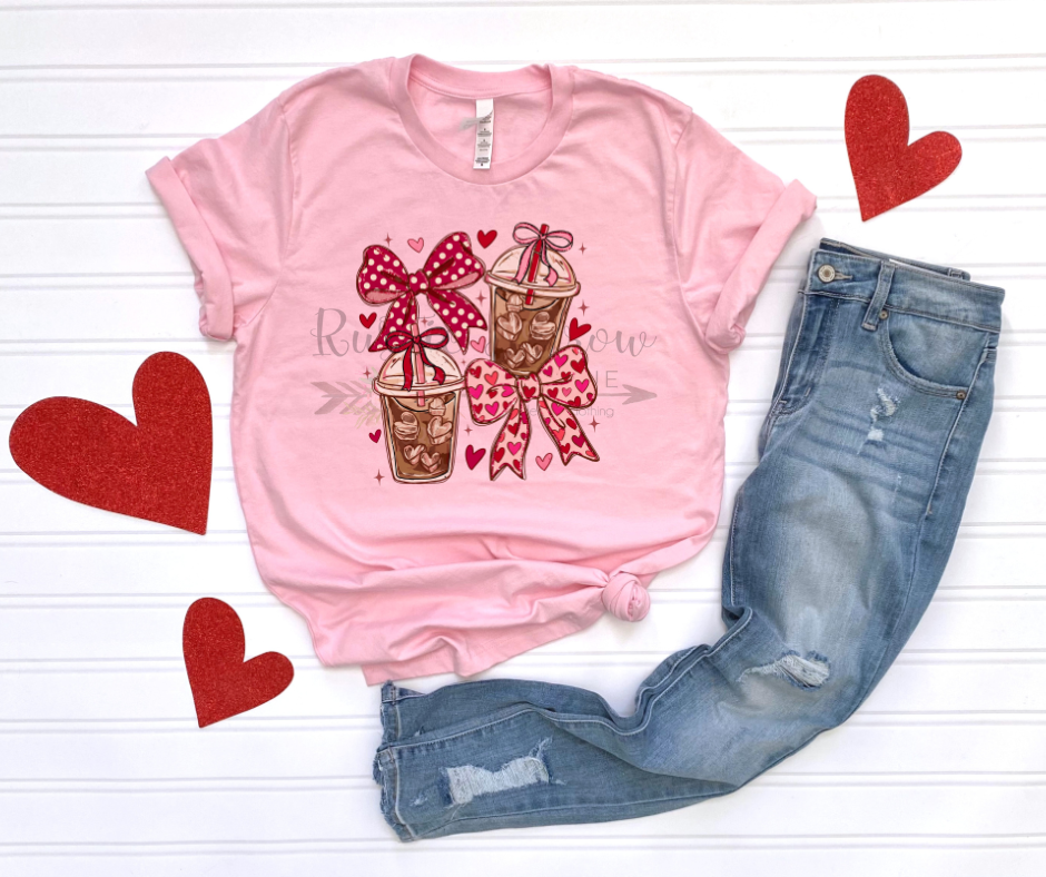 Coquette Valentines Iced Coffee