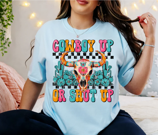 Cowboy up or shut up