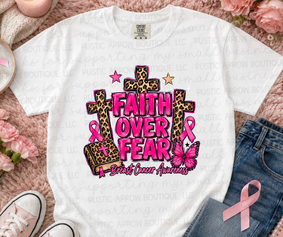 Faith over Fear Breast Cancer Awareness