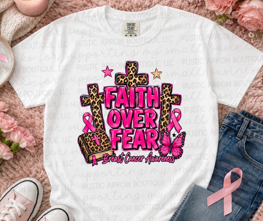 Faith over Fear Breast Cancer Awareness