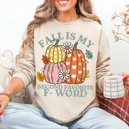Fall is my second favorite F-word